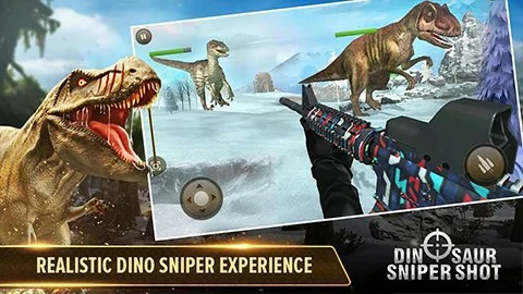 Dinosaur Sniper Shot